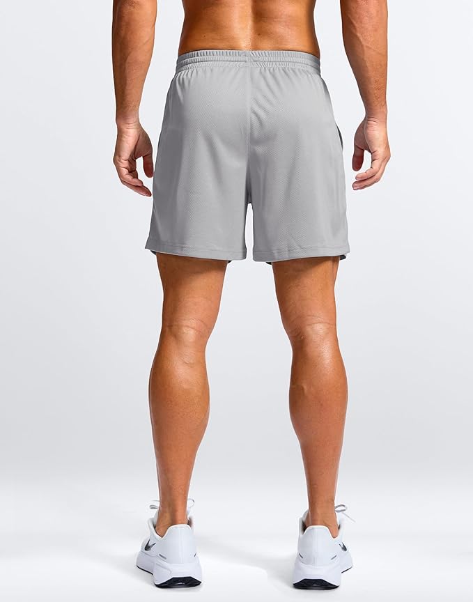 G Gradual Men's Athletic Workout Shorts with Pockets 5"/7"/9" Lightweight Quick Dry Gym Basketball Running Shorts for Men