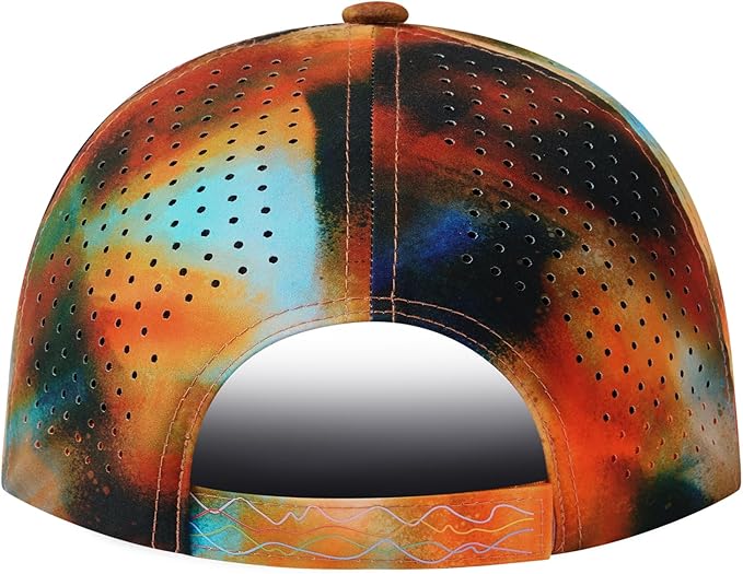 UPF 50+ Performance Water Resistant Baseball Cap Lightweight Breathable Hat Golf Running Boat Hiking for Men Women