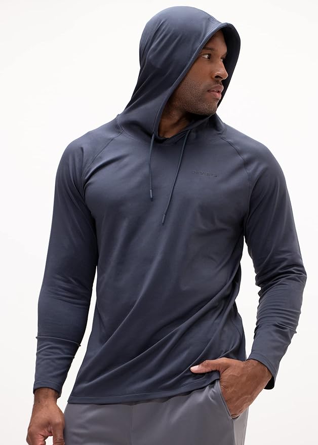 DEVOPS 2 Pack Men's Thermal Turtle Mock Neck Shirts, Compression Long Sleeve Tops and Hoodies