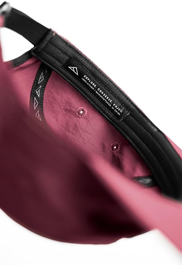 Tillak Wallowa Camp Hat, Lightweight Nylon 5 Panel Cap with Snap Closure