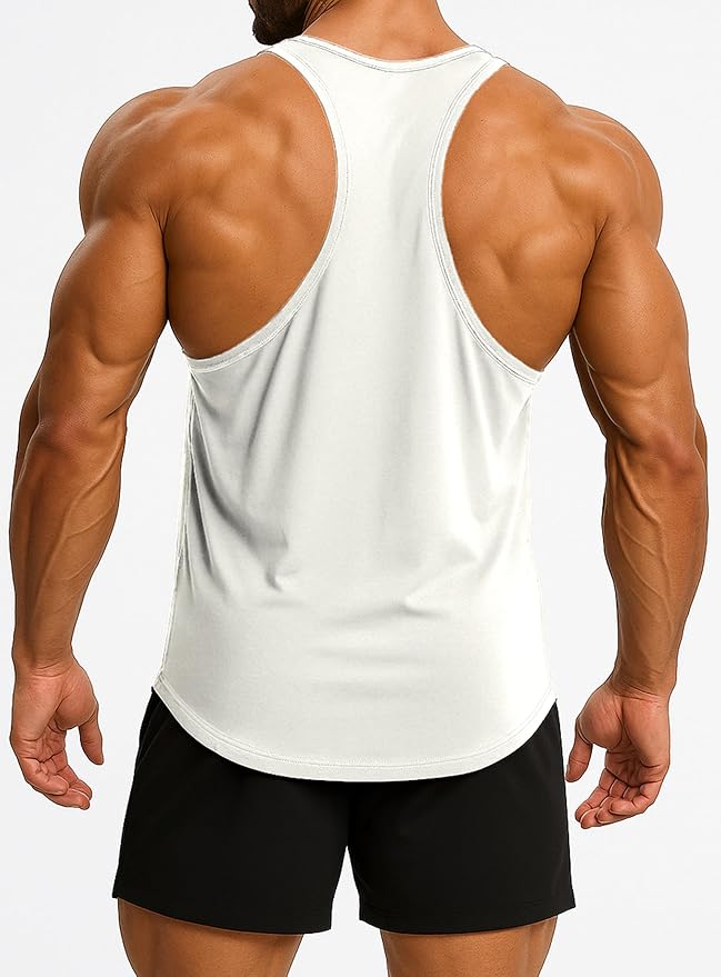 Men's Bodybuilding Stringer Tank Top Sleeveless Gym Shirts