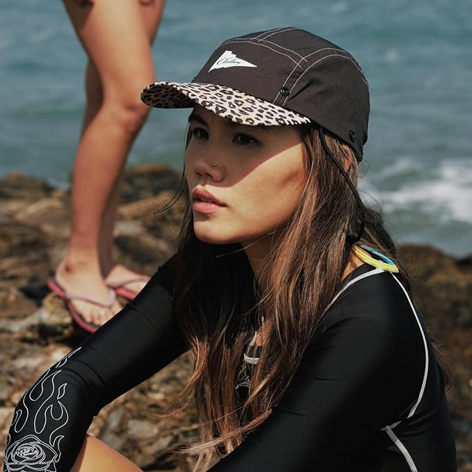 Vintage American-Style Sports Sunscreen Baseball Cap,Outdoor Camping Sunshade Waterproof and Non-Slip Surfing Hat Water Sport