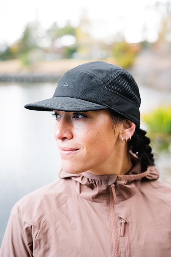 Tillak Element Hat, Ultralight Stretch Polyester and Mesh Cap with Soft Foam Bill and Snap Closure