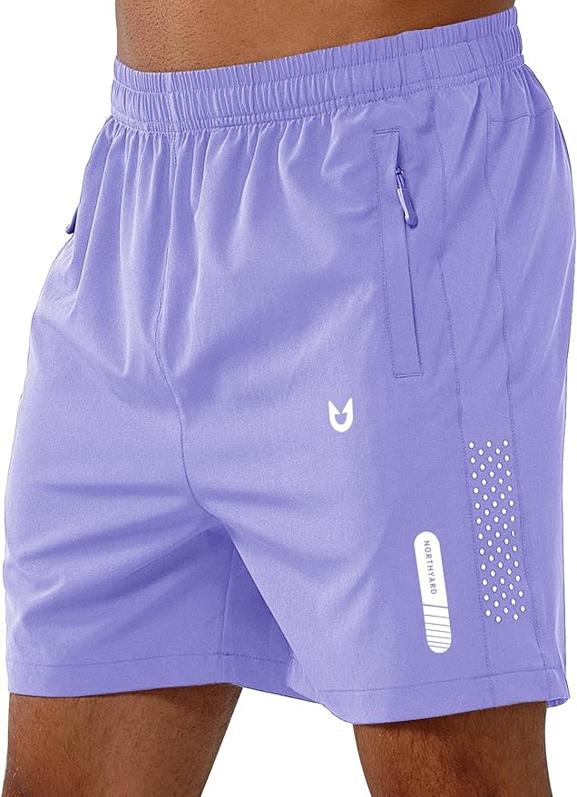NORTHYARD Men's Athletic Running Shorts Quick Dry Workout Shorts 7"/ 5"/ 9" Lightweight Sports Gym Basketball Tennis Hiking