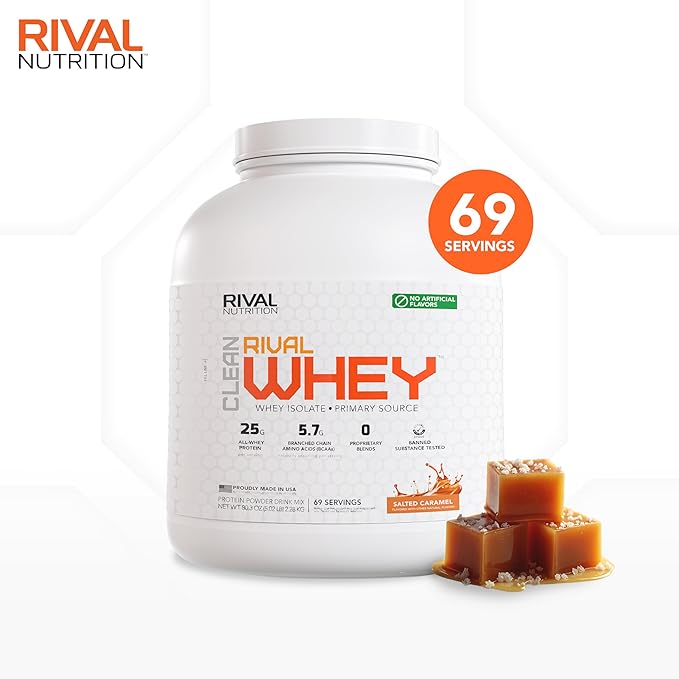 Naturally Flavored Rival Whey - Salted Caramel - 5lb