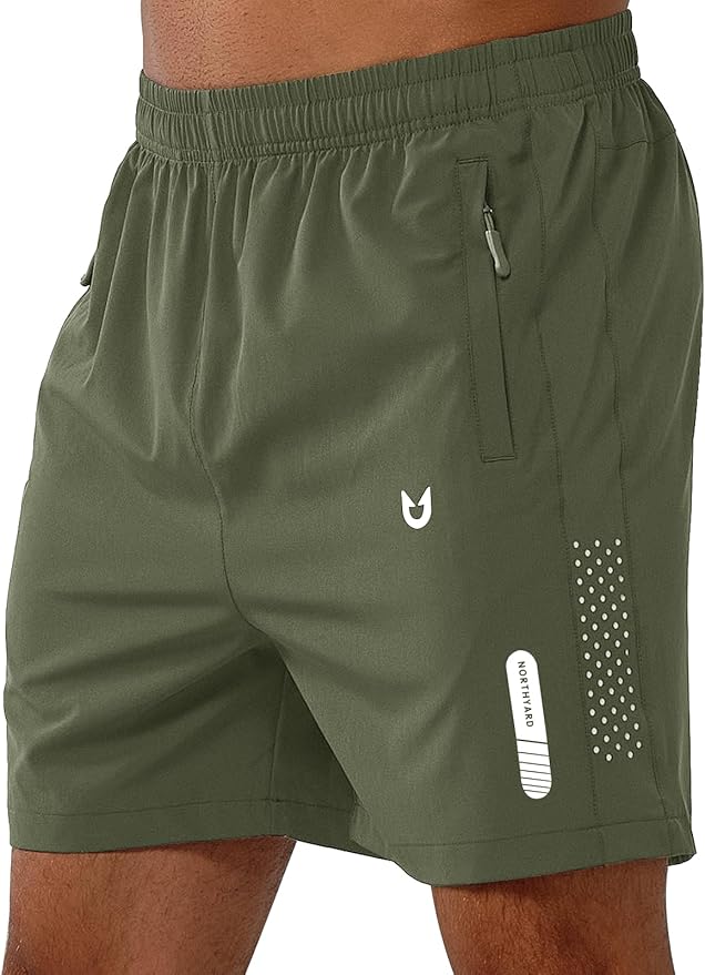 NORTHYARD Men's Athletic Running Shorts Quick Dry Workout Shorts 7"/ 5"/ 9" Lightweight Sports Gym Basketball Tennis Hiking