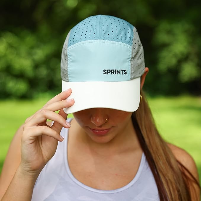 Sprints Race Day Performance HyperG Racing Cap | The Lightweight, Quick Dry, Running, Sport Hat, One Size, Unisex