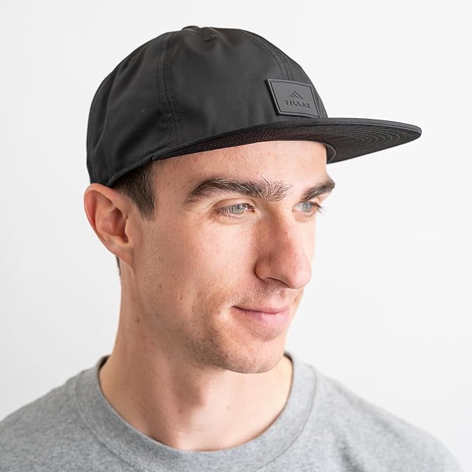Tillak COHO Six Panel Hat, Kodra Nylon 6 Panel Cap with Snap Closure