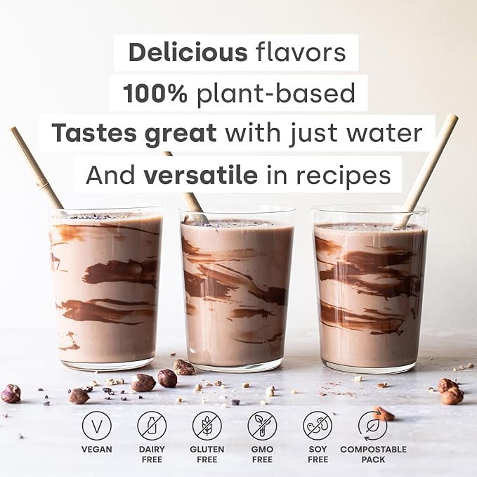 Form Performance Protein - Vegan Protein Powder - 30g of Plant Based Protein per Serving, with BCAAs and Digestive Enzymes. Perfect Post Workout. Tastes Great with Just Water! (Tiramisu)