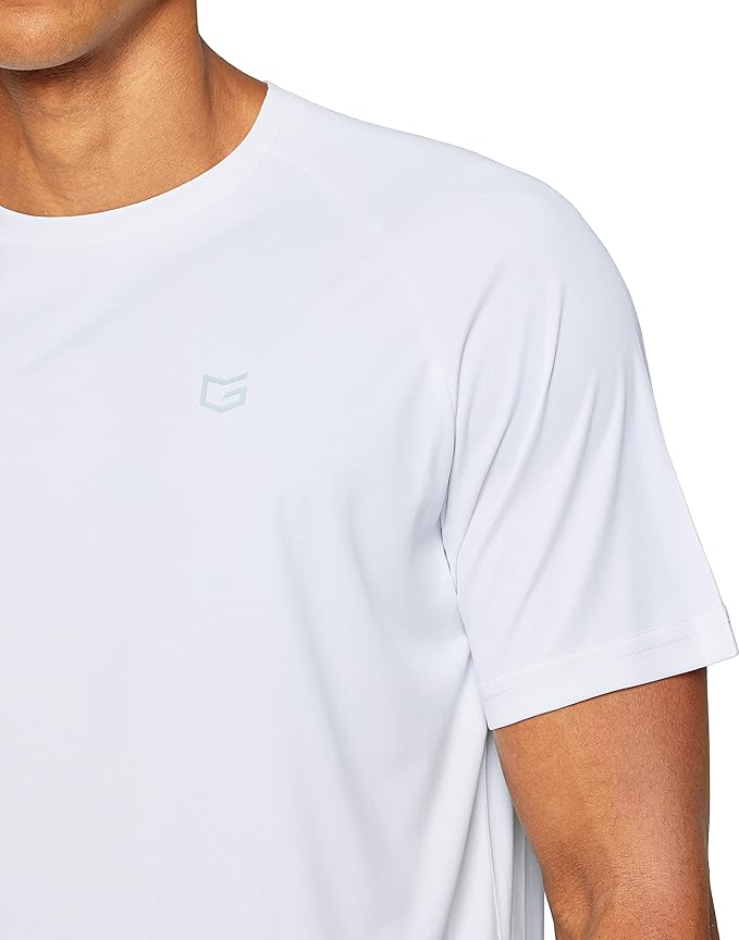 G Gradual Men's Workout Quick Dry T-Shirts Short Sleeve Lightweight Cooling Gym Shirts Tee for Running, Beach, Hiking