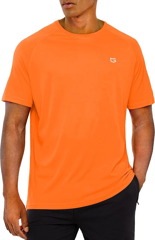 G Gradual Men's Workout Quick Dry T-Shirts Short Sleeve Lightweight Cooling Gym Shirts Tee for Running, Beach, Hiking