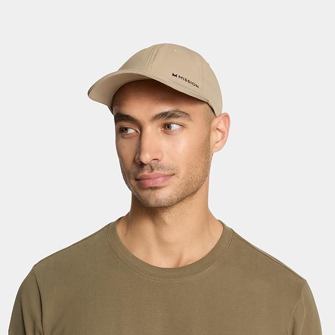 MISSION Cooling UPF Performance Hat - Unisex One Size Cap for Workouts, Golf & Running - Sweat & Water Activated Technology