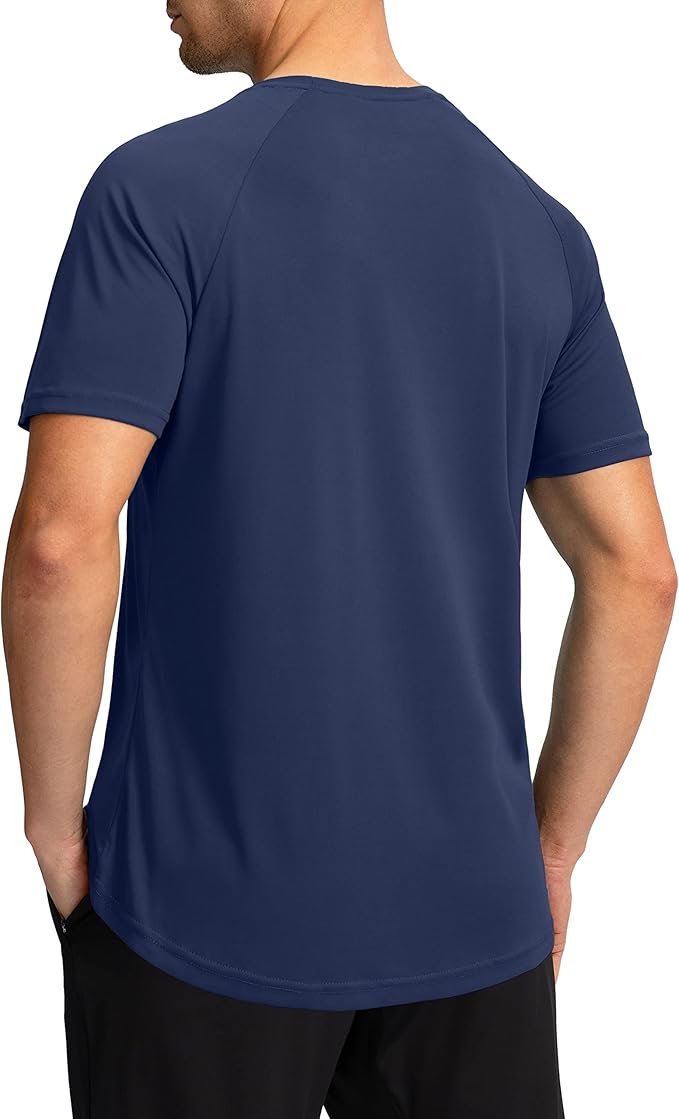 G Gradual Men's Workout Quick Dry T-Shirts Short Sleeve Lightweight Cooling Gym Shirts Tee for Running, Beach, Hiking