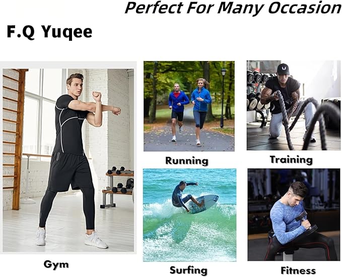 Men's Soft Fit Long Sleeve Workout Rashguard Cool Dry Compression Fitness Shirt