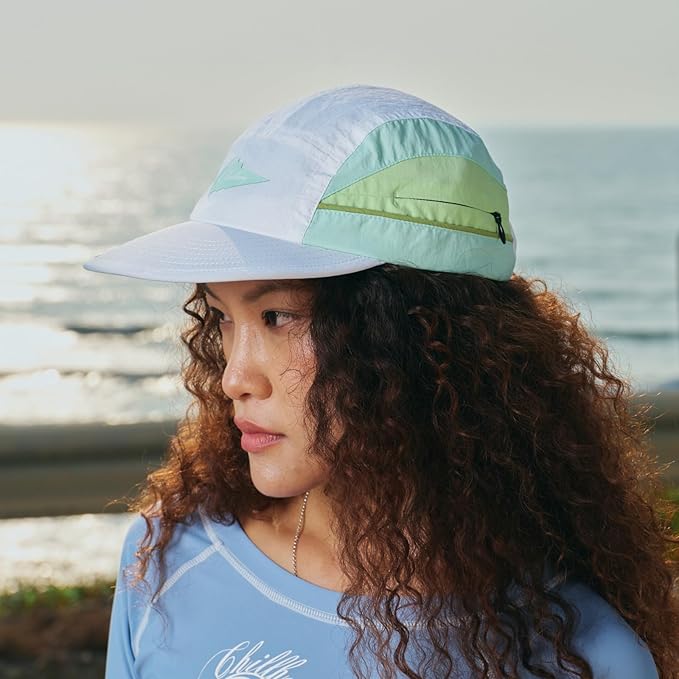 Vintage American-Style Sports Sunscreen Baseball Cap,Outdoor Camping Sunshade Waterproof and Non-Slip Surfing Hat Water Sport