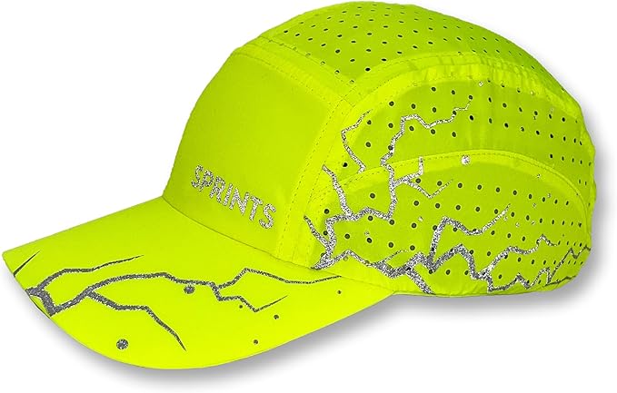 Sprints Race Day Performance HyperG Racing Cap | The Lightweight, Quick Dry, Running, Sport Hat, One Size, Unisex