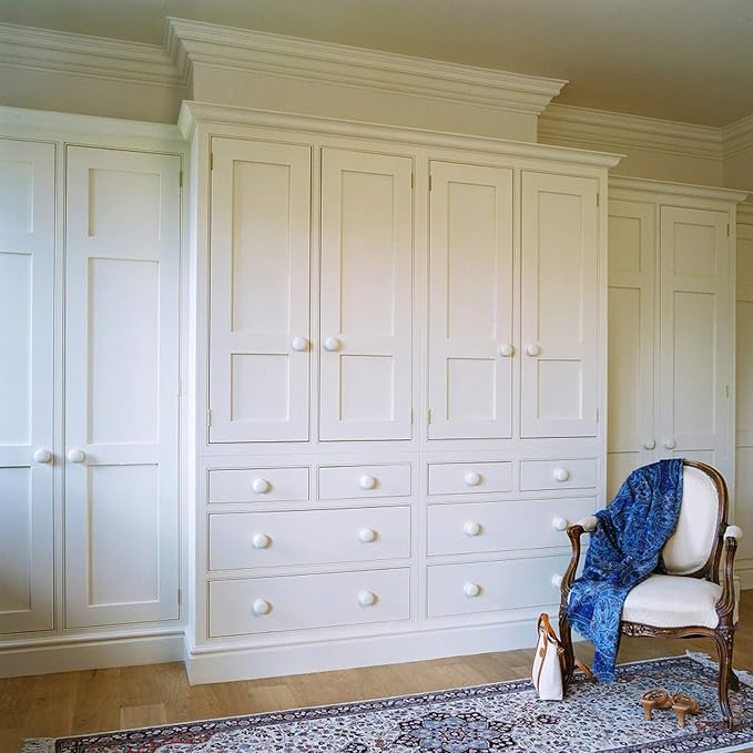 Mister Rui Foam Paint Roller Covers, Foam Paint Roller 4 Inch Sponge Paint Roller, Pack of 30, High Density Foam Brings Smooth Finishes, Perfect for Cabinets, Cupboards, Doors