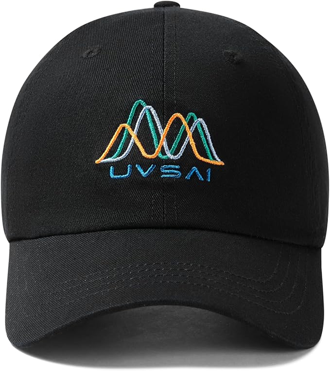 UPF 50+ Performance Water Resistant Baseball Cap Lightweight Breathable Hat Golf Running Boat Hiking for Men Women