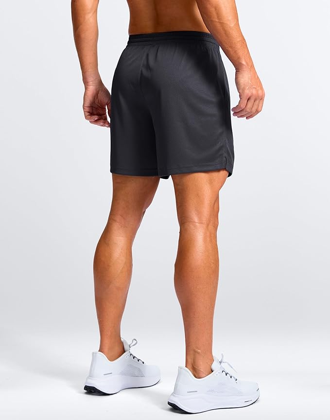 G Gradual Men's Athletic Workout Shorts with Pockets 5"/7"/9" Lightweight Quick Dry Gym Basketball Running Shorts for Men