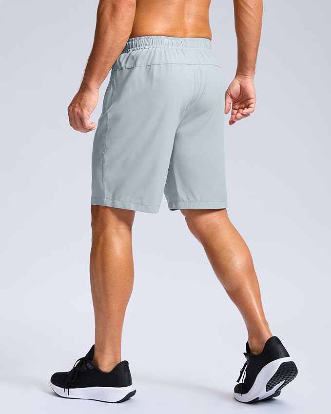 G Gradual Men's Athletic Running Shorts with Zipper Pockets Quick Dry 7"/ 5"/ 9" Workout Gym Shorts for Basketball Hiking