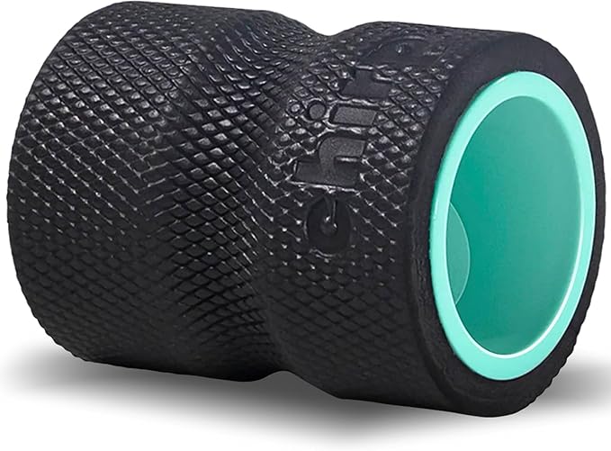 Chirp Wheel Foam Roller – Targeted Back & Neck Relief, Lumbar Spine Stretcher, Spinal Decompression Back Stretcher, Massage Roller with Density Foam for Physical Therapy, Supports 500lbs, 4-Inch Mint