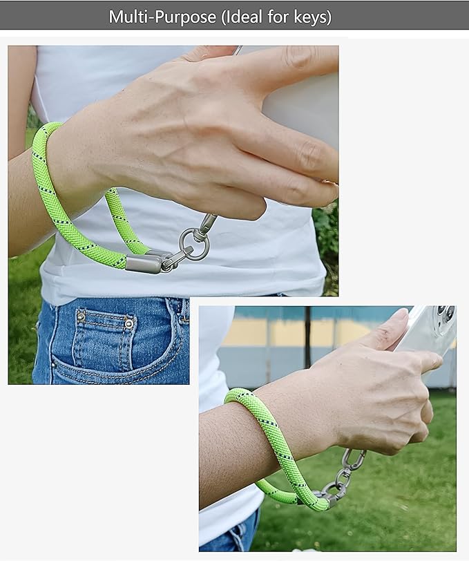 Premium Phone Lanyard for iPhone&Android-Stylish Unisex Wrist Strap with Alloy Metal Hook&Reinforced Polyester-R14