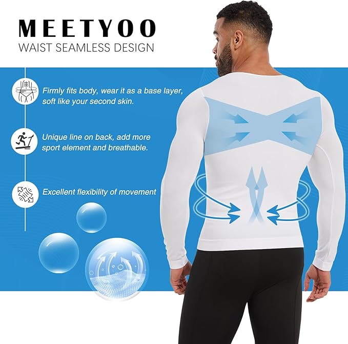 Gynecomastia Compression Shirt Men, Slimming Undershirt Compression Tank Top Mens Shapewear Body Shaper