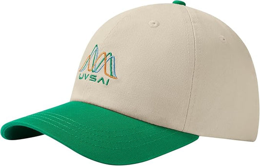 UPF 50+ Performance Water Resistant Baseball Cap Lightweight Breathable Hat Golf Running Boat Hiking for Men Women