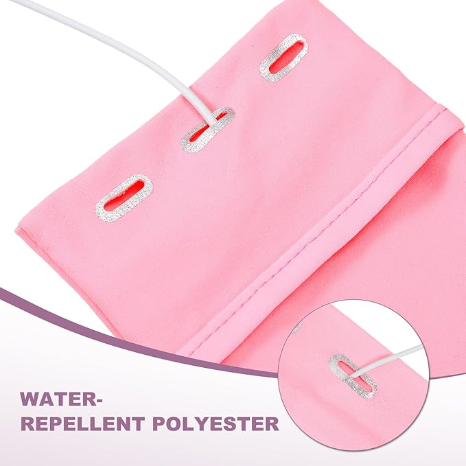 PATIKIL Universal Running Armband Sleeve 6.69"x5.12", Cell Phone Arm Bands Sleeve with Zipper Pocket for Key Earphones Credit Cards Sports Gym Workouts Exercise (XL, Pink)