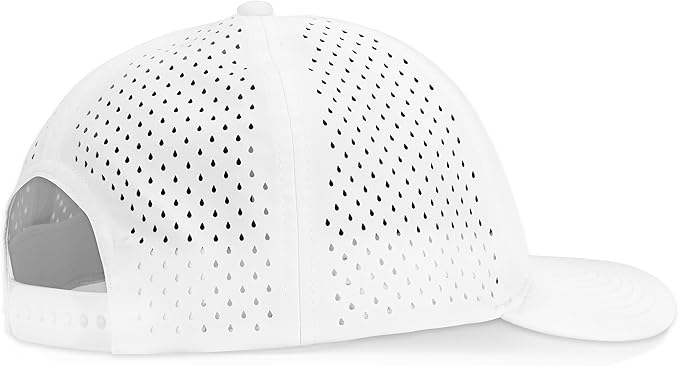 Gilbert Performance Snapback Hat | 5 Panel Blank Cap for Men & Women | Breathable & Lightweight | Curved Bill