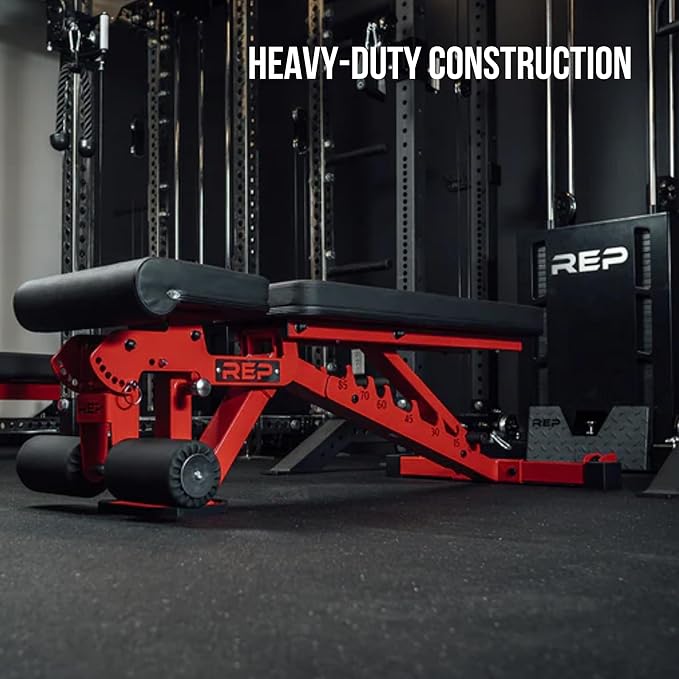 Rep Fitness Adjustable Bench – AB-3000 FID – Flat/Incline/Decline