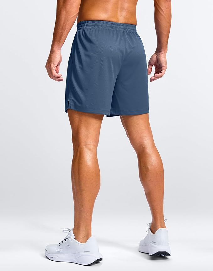 G Gradual Men's Athletic Workout Shorts with Pockets 5"/7"/9" Lightweight Quick Dry Gym Basketball Running Shorts for Men