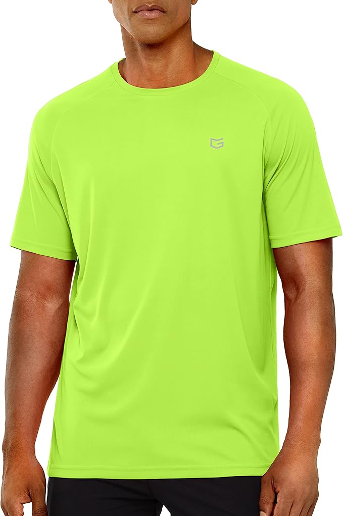 G Gradual Men's Workout Quick Dry T-Shirts Short Sleeve Lightweight Cooling Gym Shirts Tee for Running, Beach, Hiking