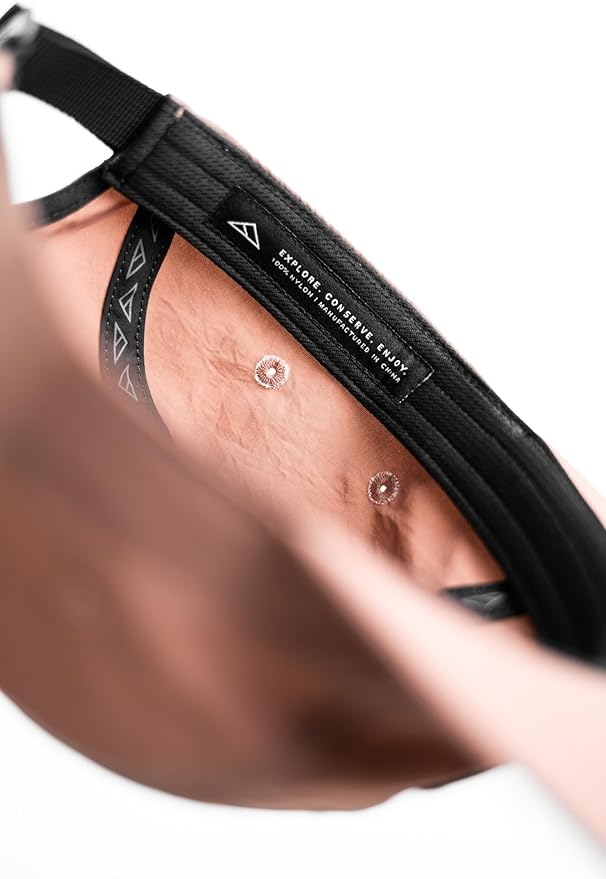 Tillak Wallowa Camp Hat, Lightweight Nylon 5 Panel Cap with Snap Closure