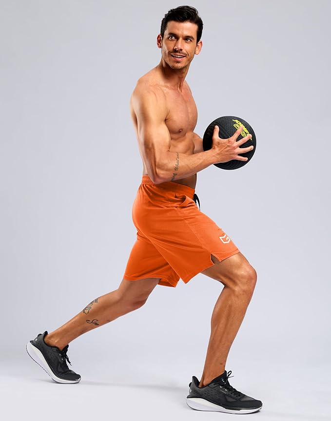 G Gradual Men's Athletic Workout Shorts with Pockets 5"/7"/9" Lightweight Quick Dry Gym Basketball Running Shorts for Men