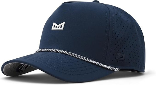 melin Odysea Rope Bulls Icon Hydro, Trucker & Rope Hat, Performance Hat for Men & Women, Water-Resistant Fitted Baseball Cap