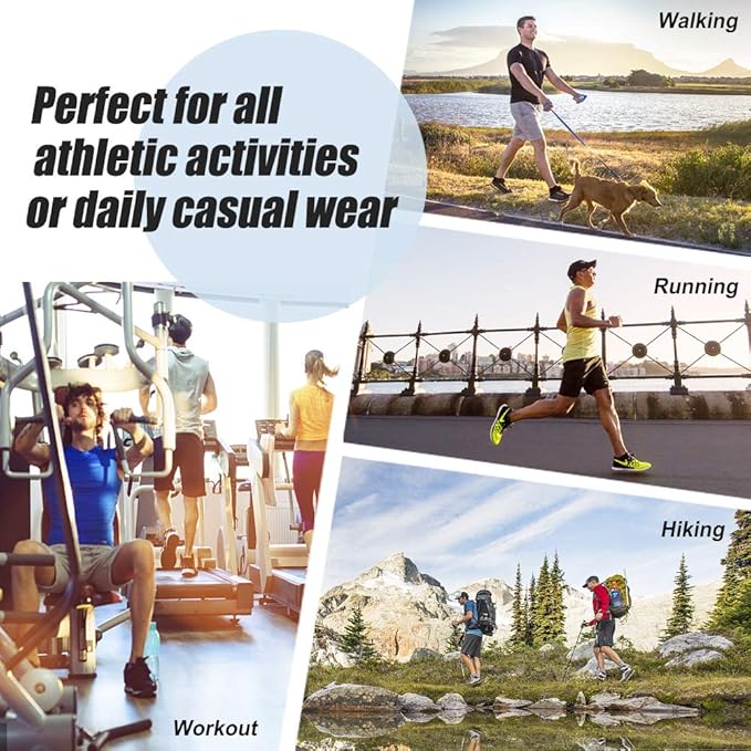 maamgic Mens Athletic Gym Shorts 5.5" Elastic Waist Casual Pajama Pocket Jogger Men Workout Short Pants