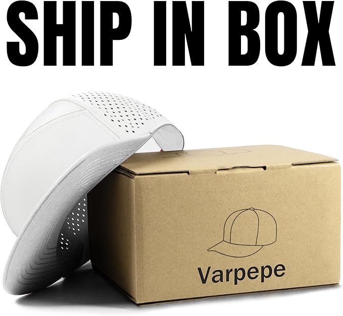 Performance Snapback Hats for Men Women,Flat Bill Cap,Golf,Running,Workout