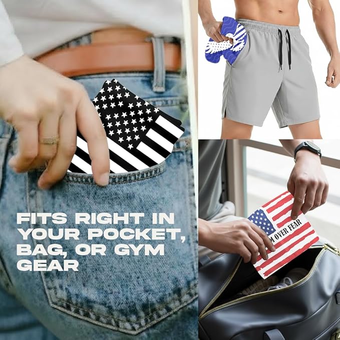 ARMORAY Sweat Absorbing Towel Handkerchief – Quick-Dry Microfiber Gym Towels for Face, Hands & Body – Workout Towel for Men, Sport Rag, Perfect for Tennis, Pickleball & Sauna Use by Women