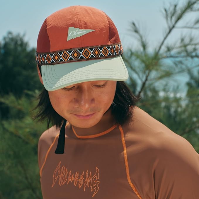 Vintage American-Style Sports Sunscreen Baseball Cap,Outdoor Camping Sunshade Waterproof and Non-Slip Surfing Hat Water Sport