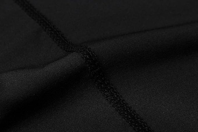 Audoc Compression Shirt Men 3 Pack Quick-Dry Athletic Baselayer 4-Way Stretch Moisture-Wicking Short Sleeve Workout Shirts