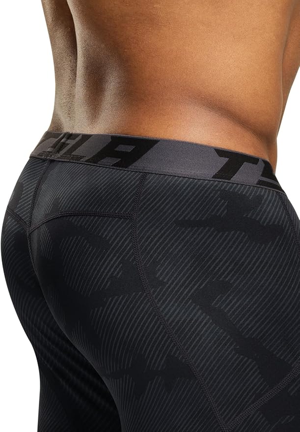 TSLA Men's Thermal Compression Pants, Athletic Sports Leggings & Running Tights, Wintergear Base Layer Bottoms