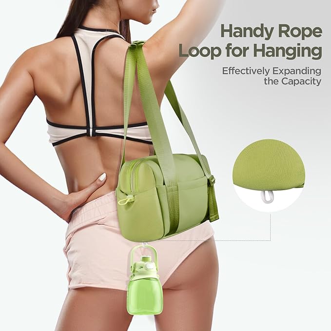 Mini Gym Bag for Women Girls Small Gym Tote Bag with Wet Compartment Waterproof Travel Duffle Bag Cute Workout Sport Bag