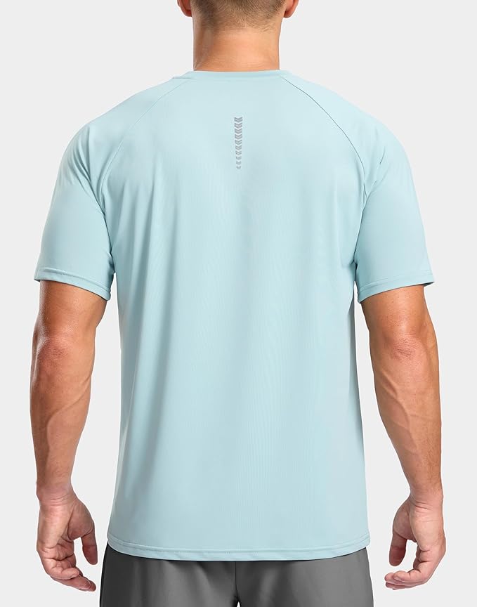 G Gradual Men's Workout Athletic T-Shirts Moisture Wicking Cooling Running Shirts Short Sleeve Performance Tee for Gym Tennis