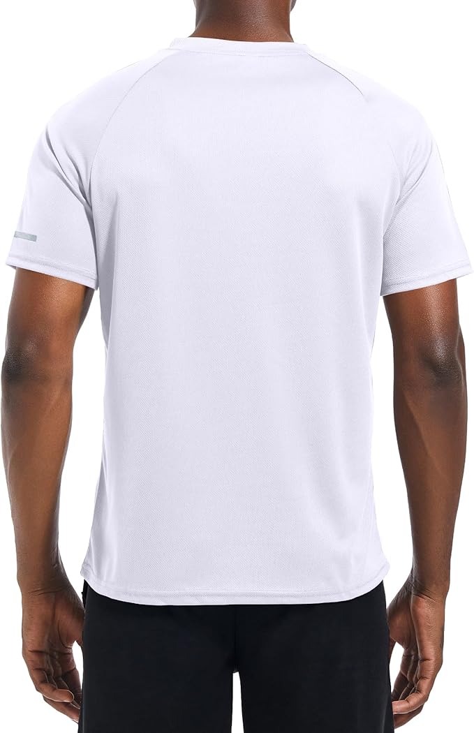 Holure Men's Mesh Quick-Dry Short Sleeve Workout T-Shirt