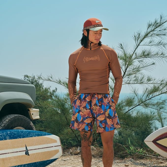 Vintage American-Style Sports Sunscreen Baseball Cap,Outdoor Camping Sunshade Waterproof and Non-Slip Surfing Hat Water Sport