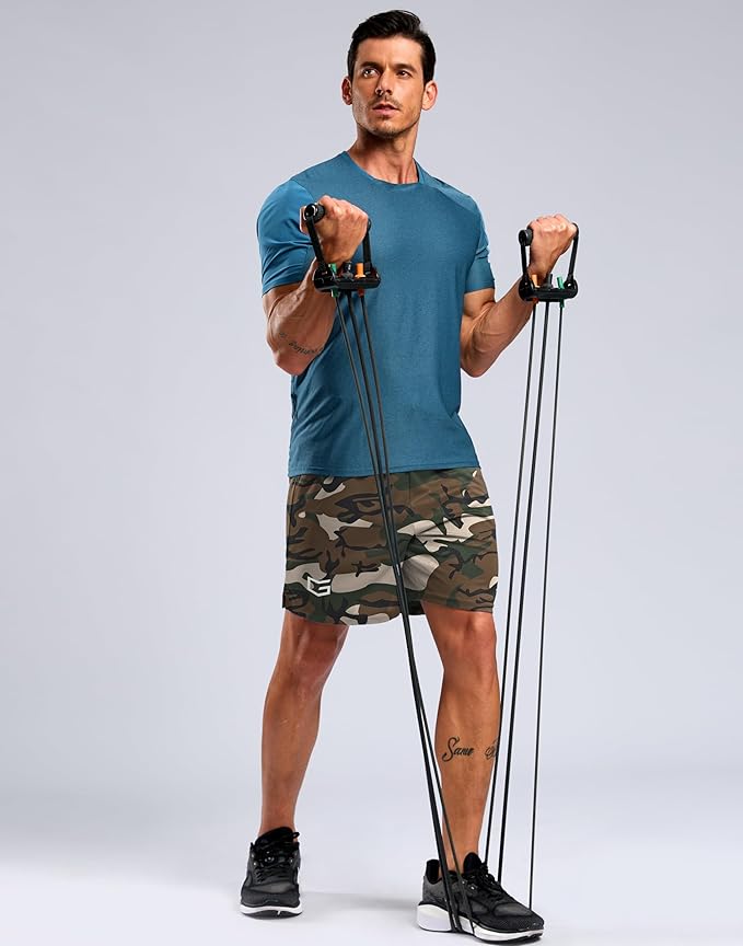 G Gradual Men's Athletic Workout Shorts with Pockets 5"/7"/9" Lightweight Quick Dry Gym Basketball Running Shorts for Men