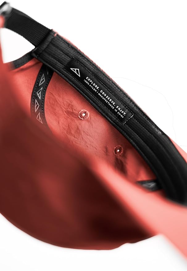 Tillak Wallowa Camp Hat, Lightweight Nylon 5 Panel Cap with Snap Closure