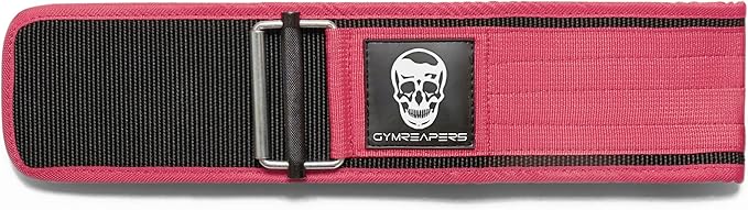 Gymreapers Quick Locking Weight Lifting Belt for Men Gym Belt for Powerlifting Deadlift Belt with 4 Inch Neoprene Metal Buckle Back Support Weightlifting Belt Women