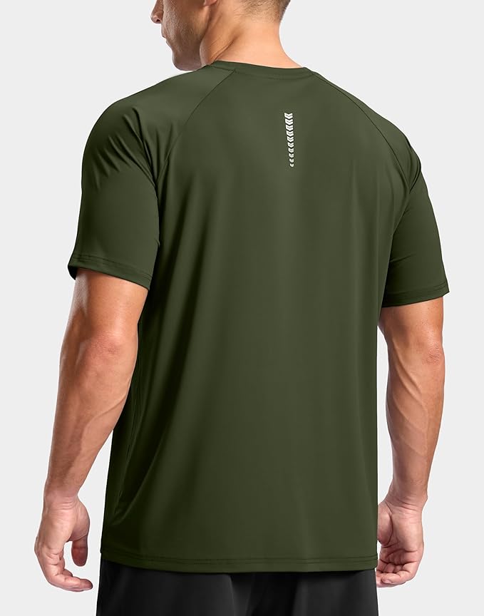 G Gradual Men's Workout Athletic T-Shirts Moisture Wicking Cooling Running Shirts Short Sleeve Performance Tee for Gym Tennis